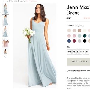 Show Me Your Mumu- Jenn Maxi Dress Silver Sage